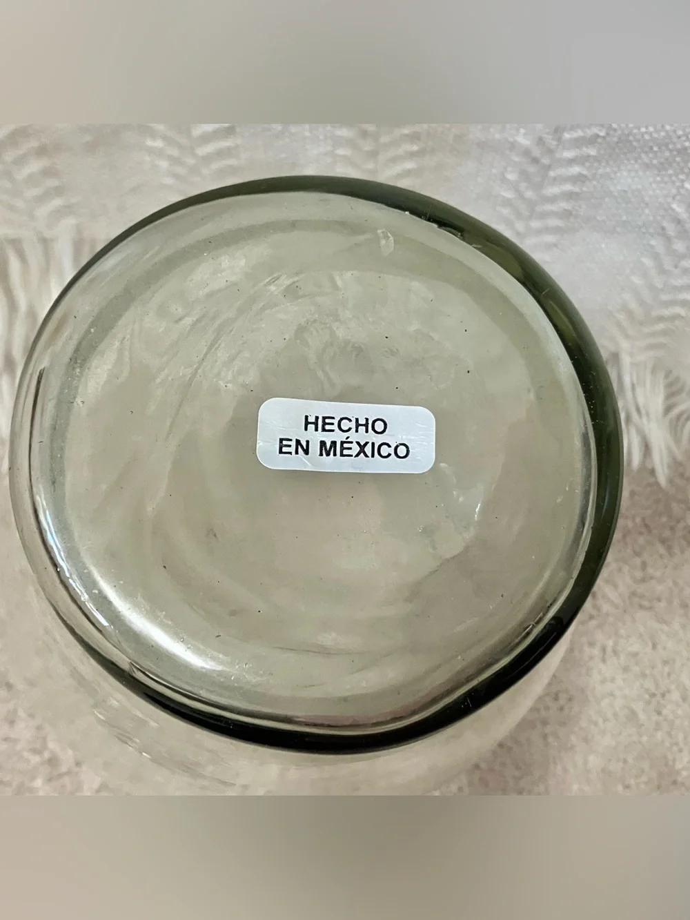 Large Glass Vase - Hecho en México